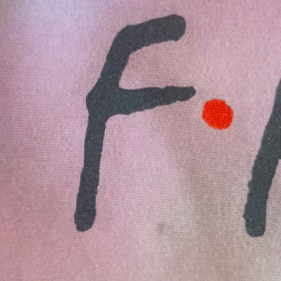 Girls 2pc Friends Sweatsuit Size Large. - Picture 4 of 5